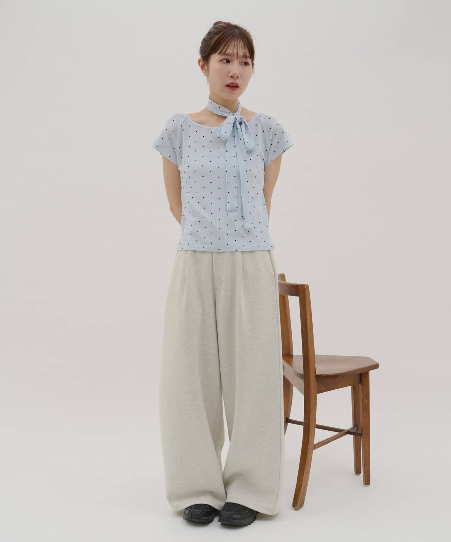 umm. By Discaot 波點Top with choker - Image 28