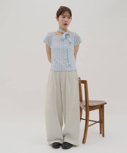 umm. By Discaot 波點Top with choker - Image 28