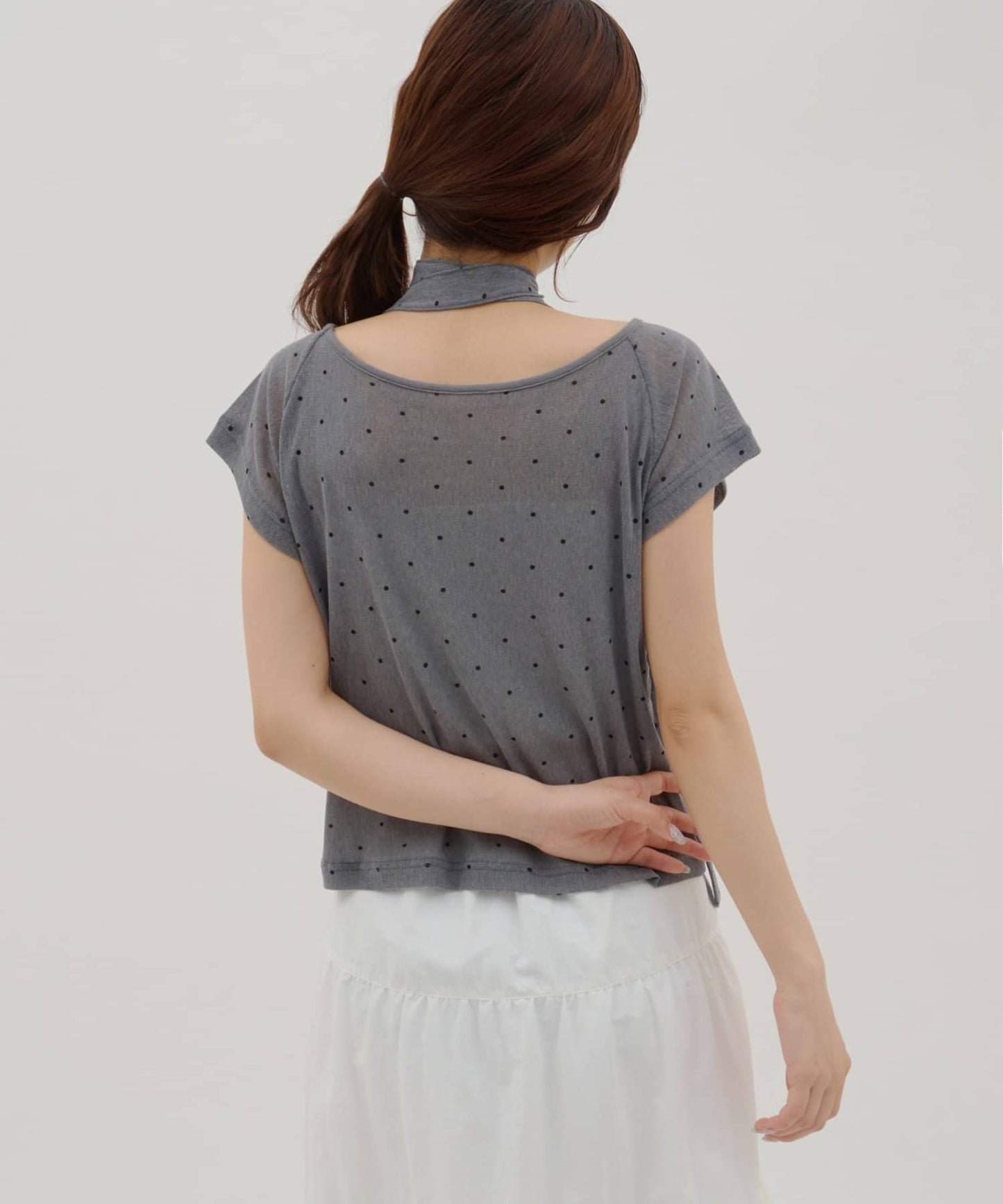 umm. By Discaot 波點Top with choker - Image 34