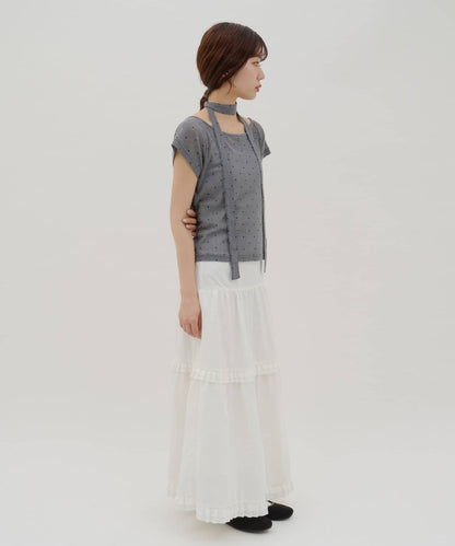 umm. By Discaot 波點Top with choker - Image 36