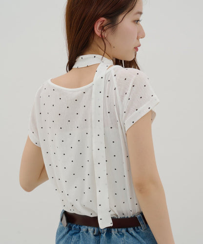 umm. By Discaot 波點Top with choker - Image 43