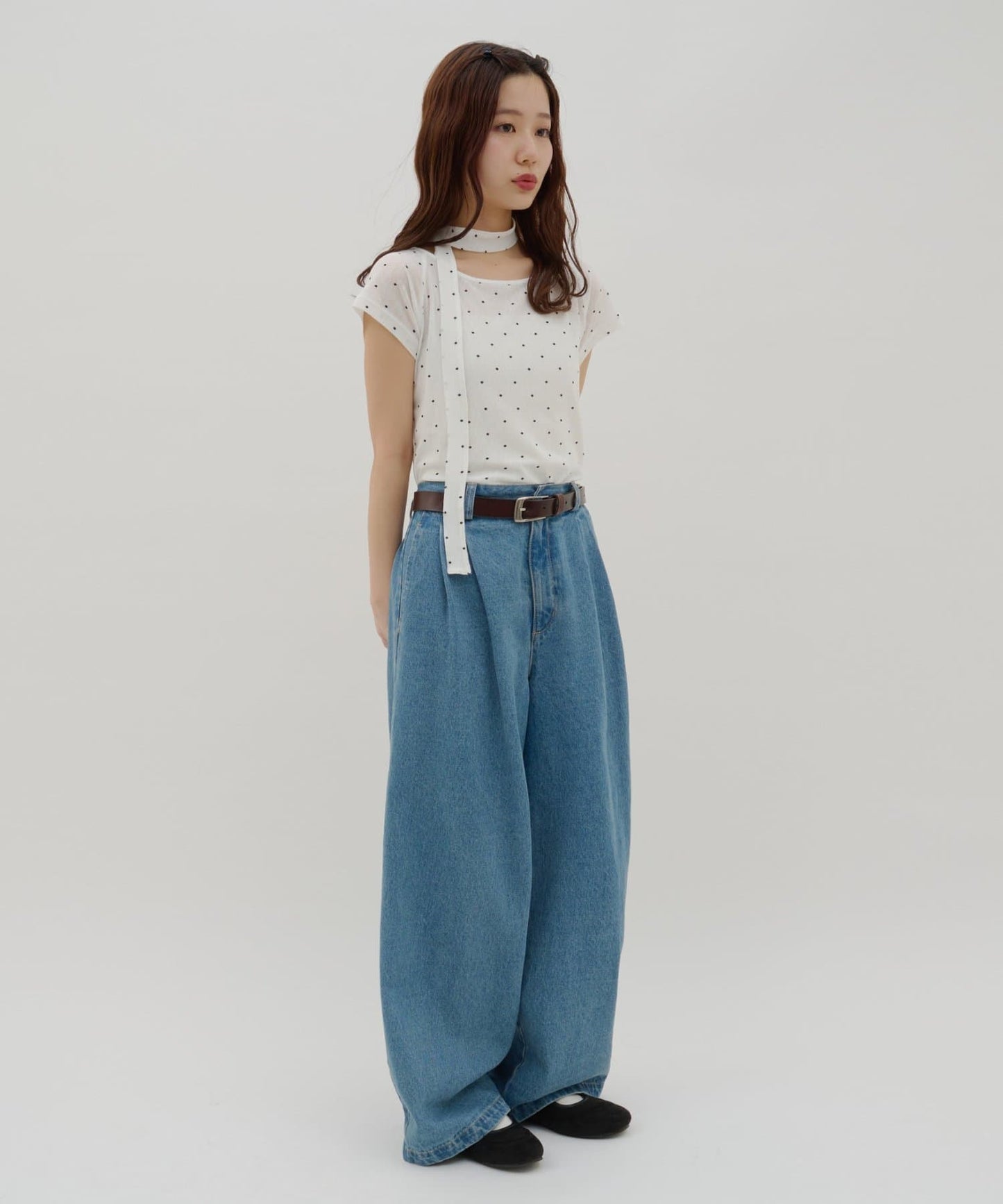 umm. By Discaot 波點Top with choker - Image 45