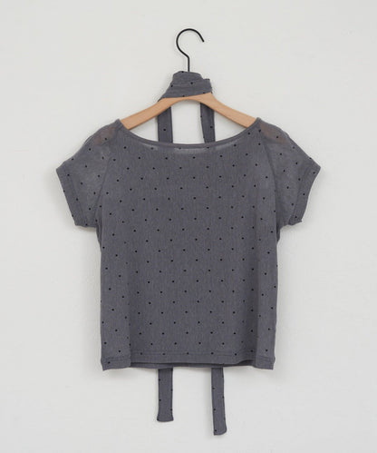 umm. By Discaot 波點Top with choker - Image 58