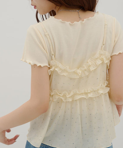 umm. By Discoat 小花花吊帶背心 ＋ Tee - Image 13