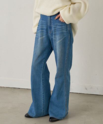 Kastane flared denim pants - Image 4