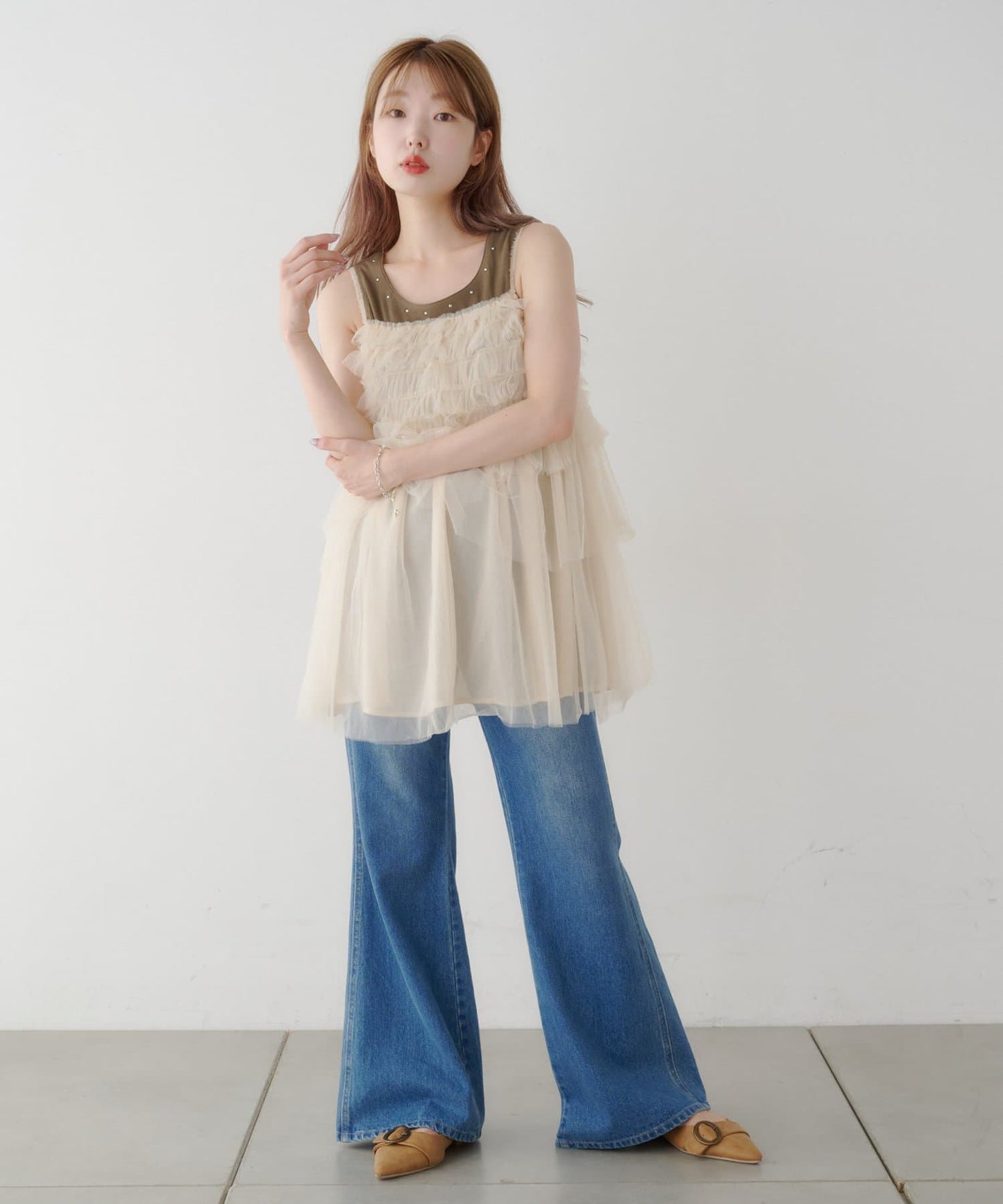 Kastane flared denim pants - Image 35