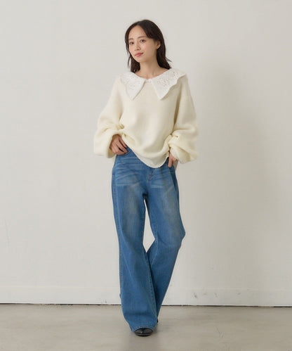 Kastane flared denim pants - Image 8