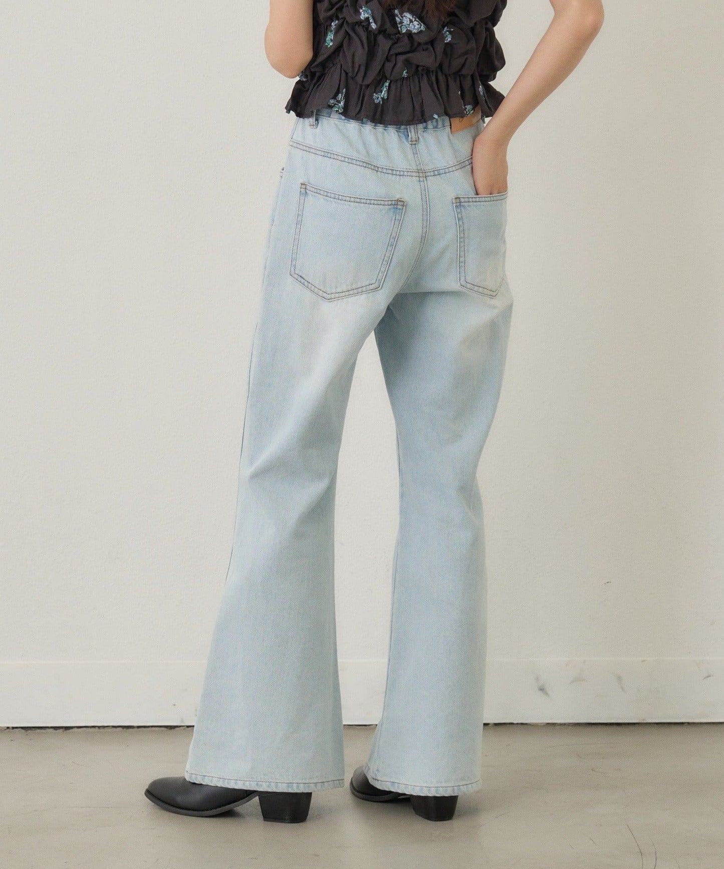 Kastane flared denim pants - Image 3