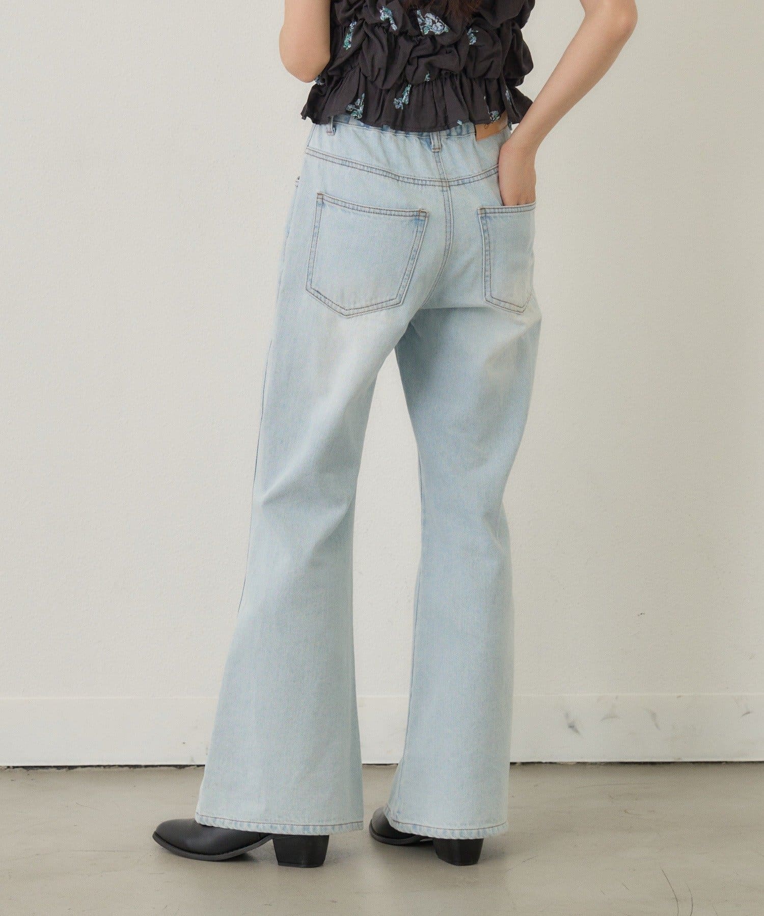 Kastane flared denim pants - Image 3