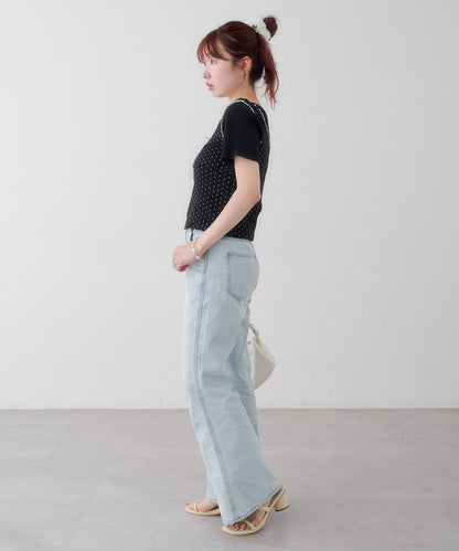 Kastane flared denim pants - Image 60