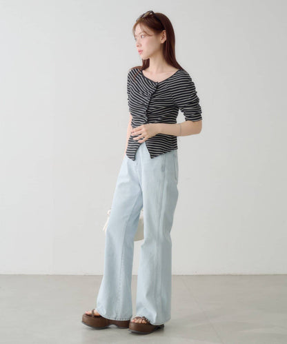 Kastane flared denim pants - Image 66