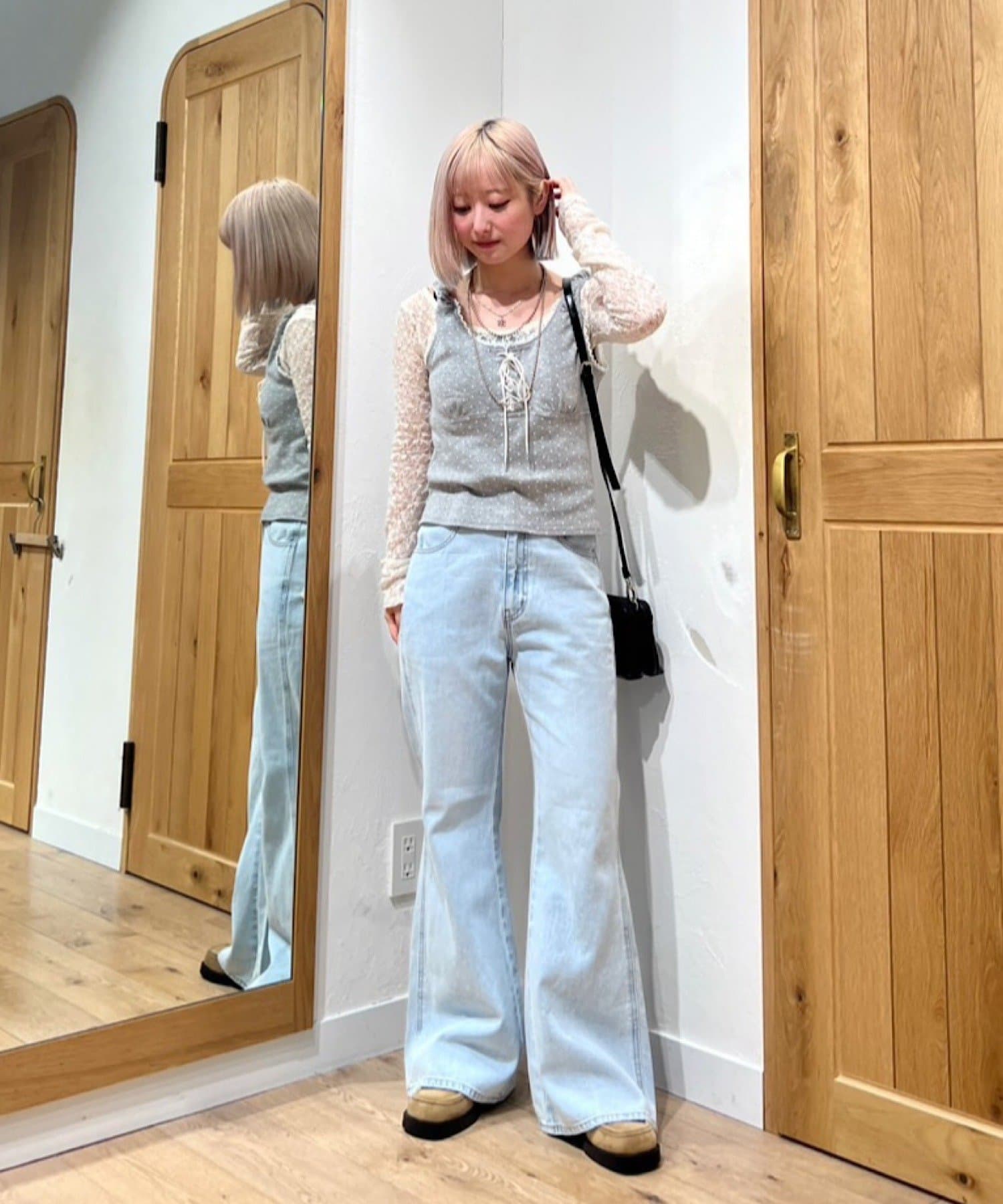 Kastane flared denim pants - Image 67