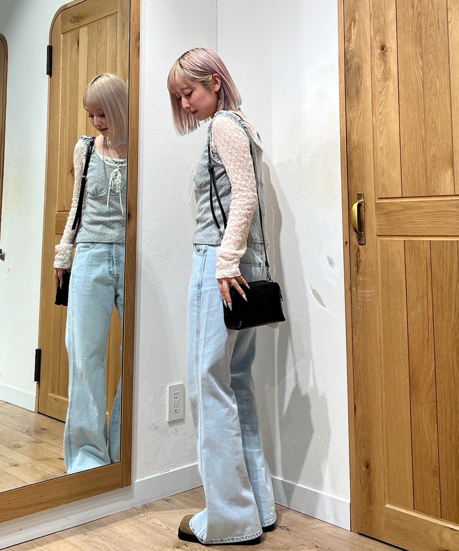 Kastane flared denim pants - Image 68