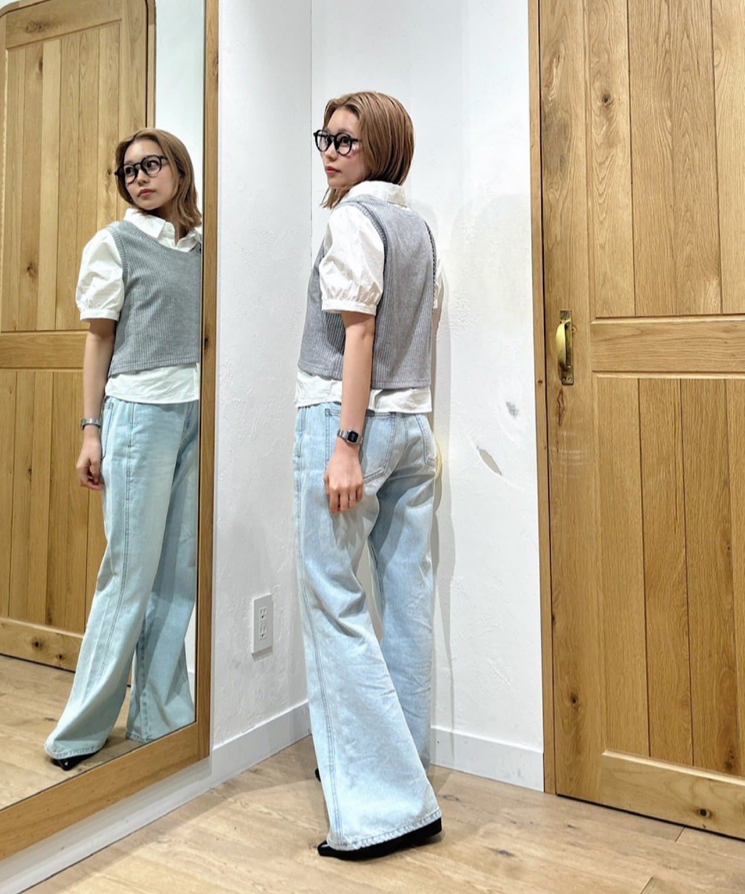 Kastane flared denim pants - Image 70