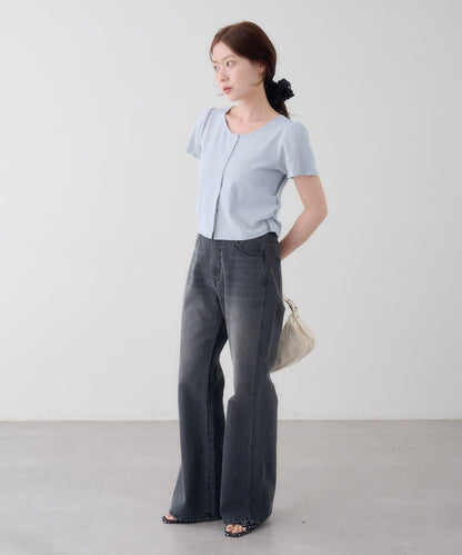 Kastane flared denim pants - Image 82