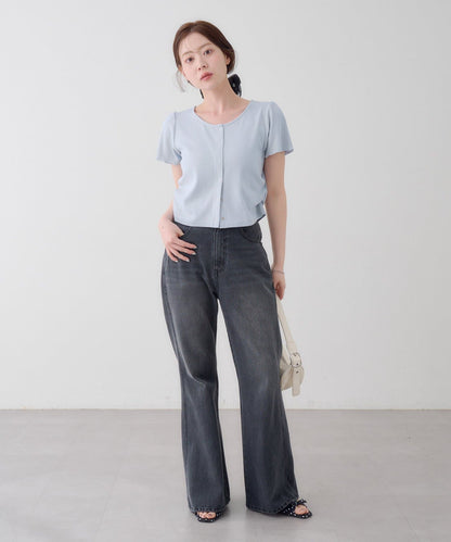Kastane flared denim pants - Image 83