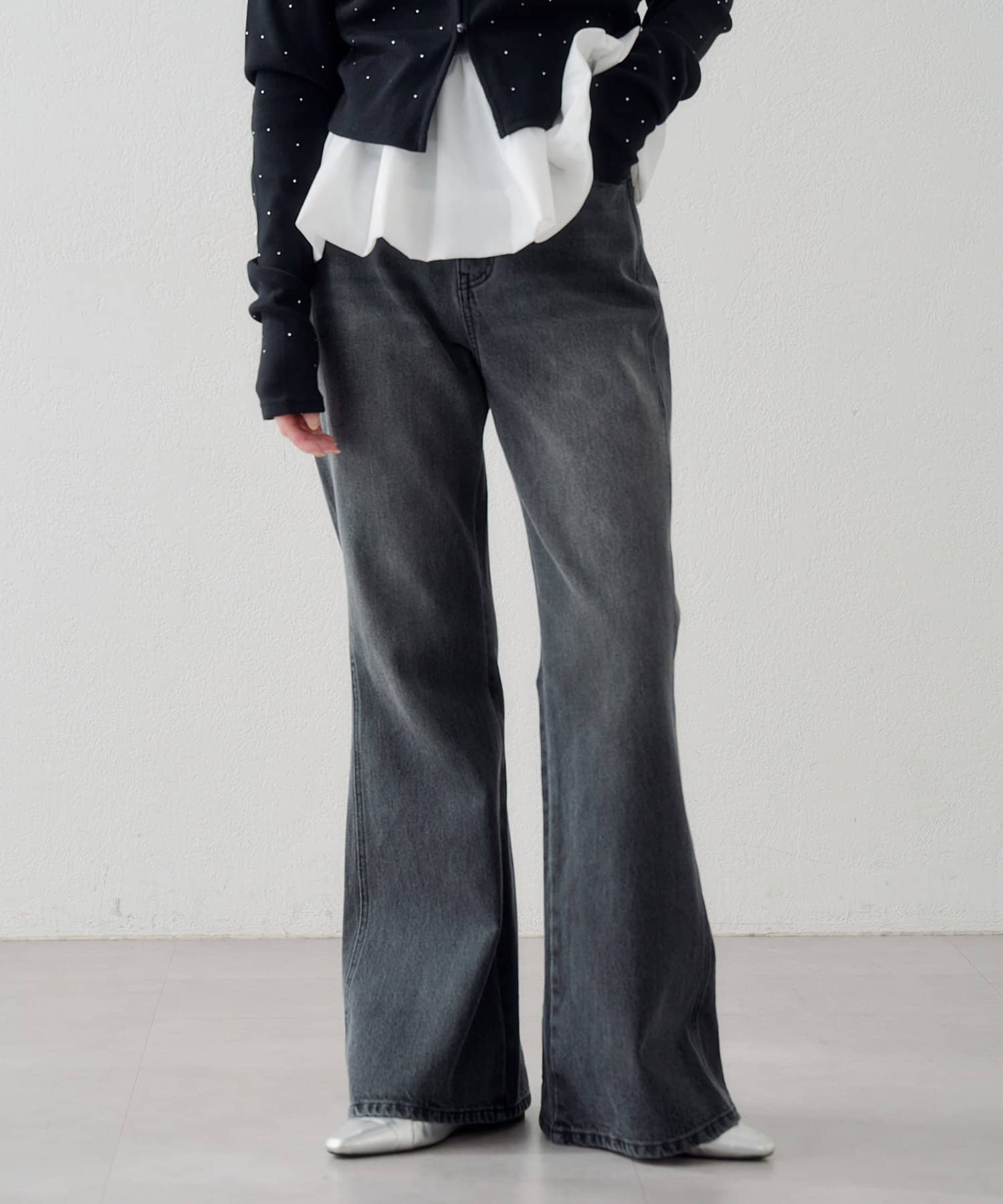 Kastane flared denim pants - Image 76