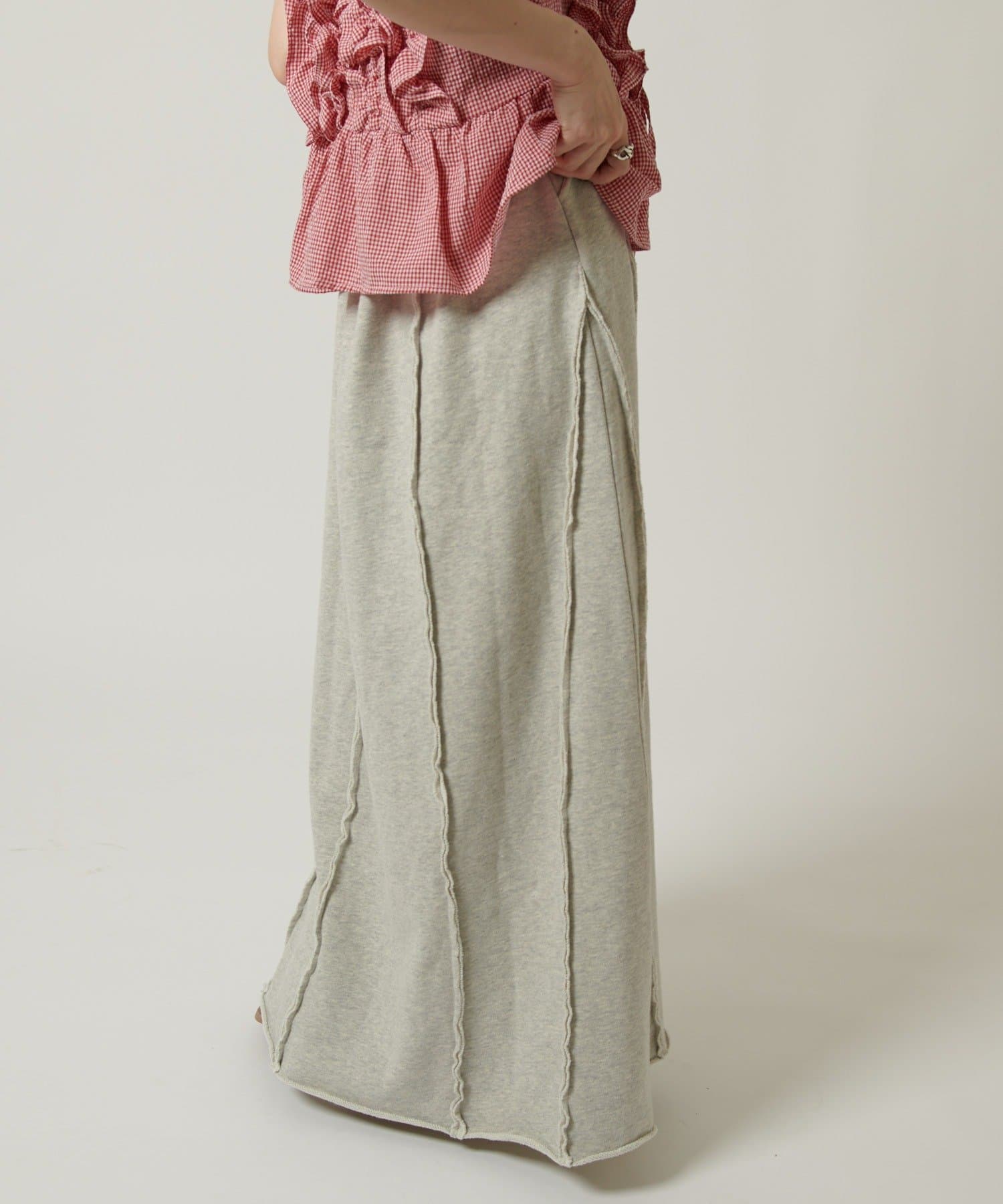 w closet 流線長版運動半裙 - Image 5