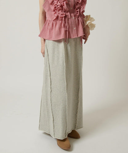 w closet 流線長版運動半裙 - Image 6