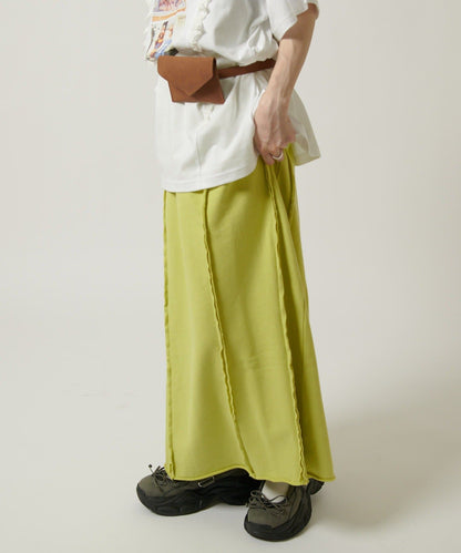 w closet 流線長版運動半裙 - Image 12