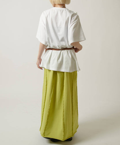 w closet 流線長版運動半裙 - Image 19