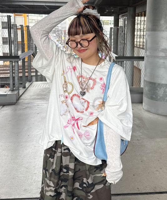 CIAOPANIC 貓貓狗狗大Tee - Image 2