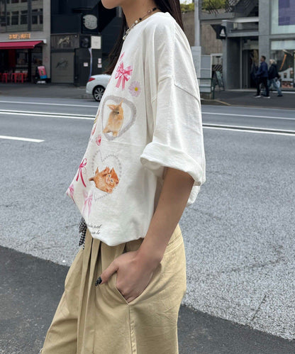 CIAOPANIC 貓貓狗狗大Tee - Image 8