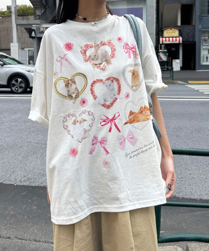 CIAOPANIC 貓貓狗狗大Tee - Image 10