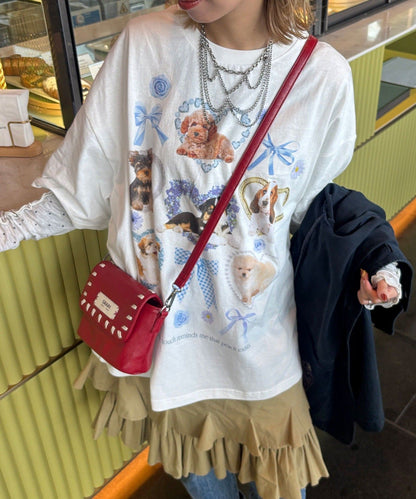 CIAOPANIC 貓貓狗狗大Tee - Image 1