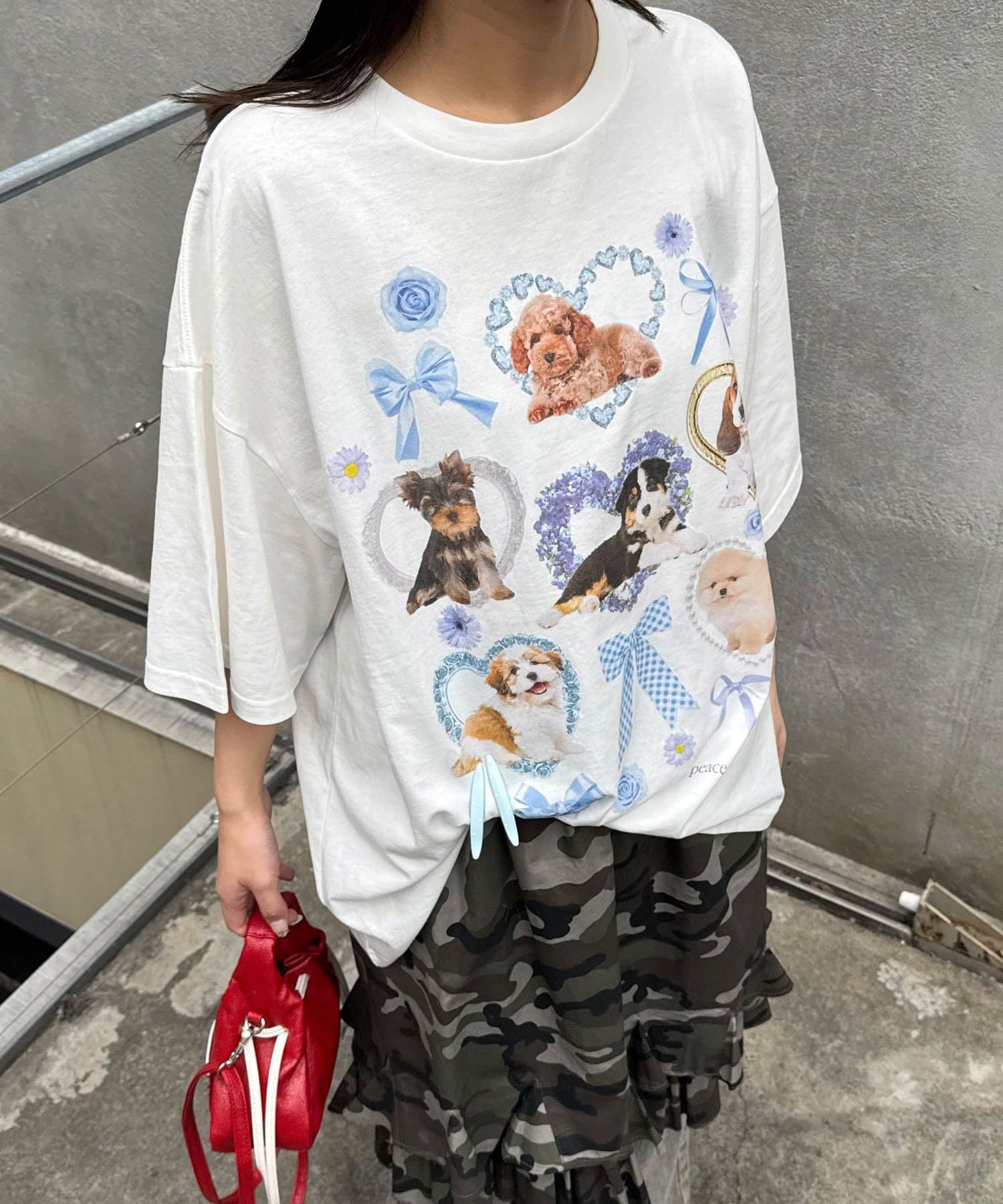 CIAOPANIC 貓貓狗狗大Tee - Image 16