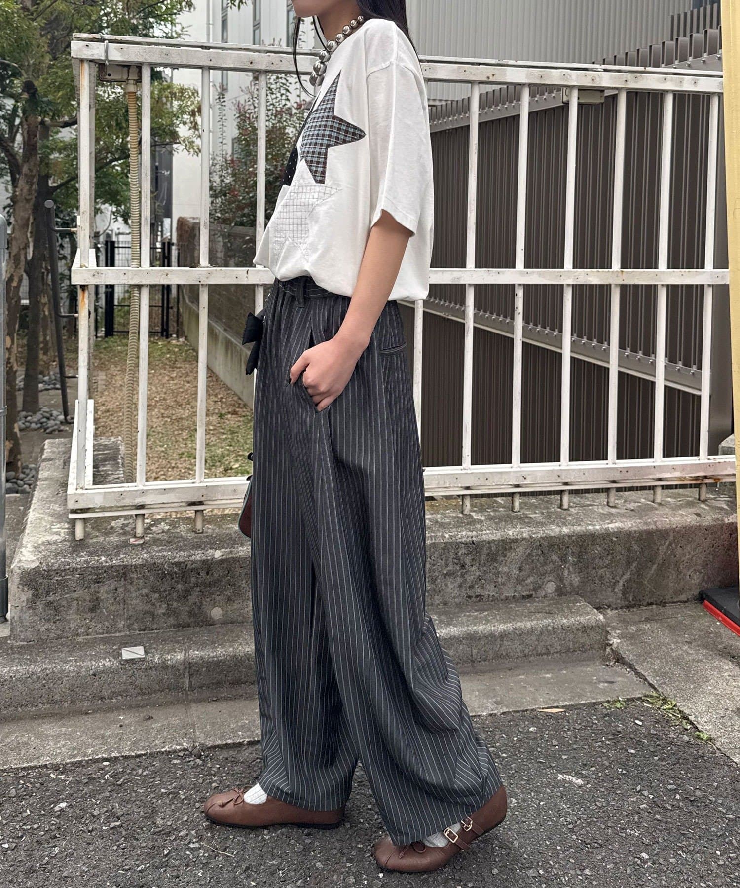 CIAOPANIC 錐形闊褲 - Image 29
