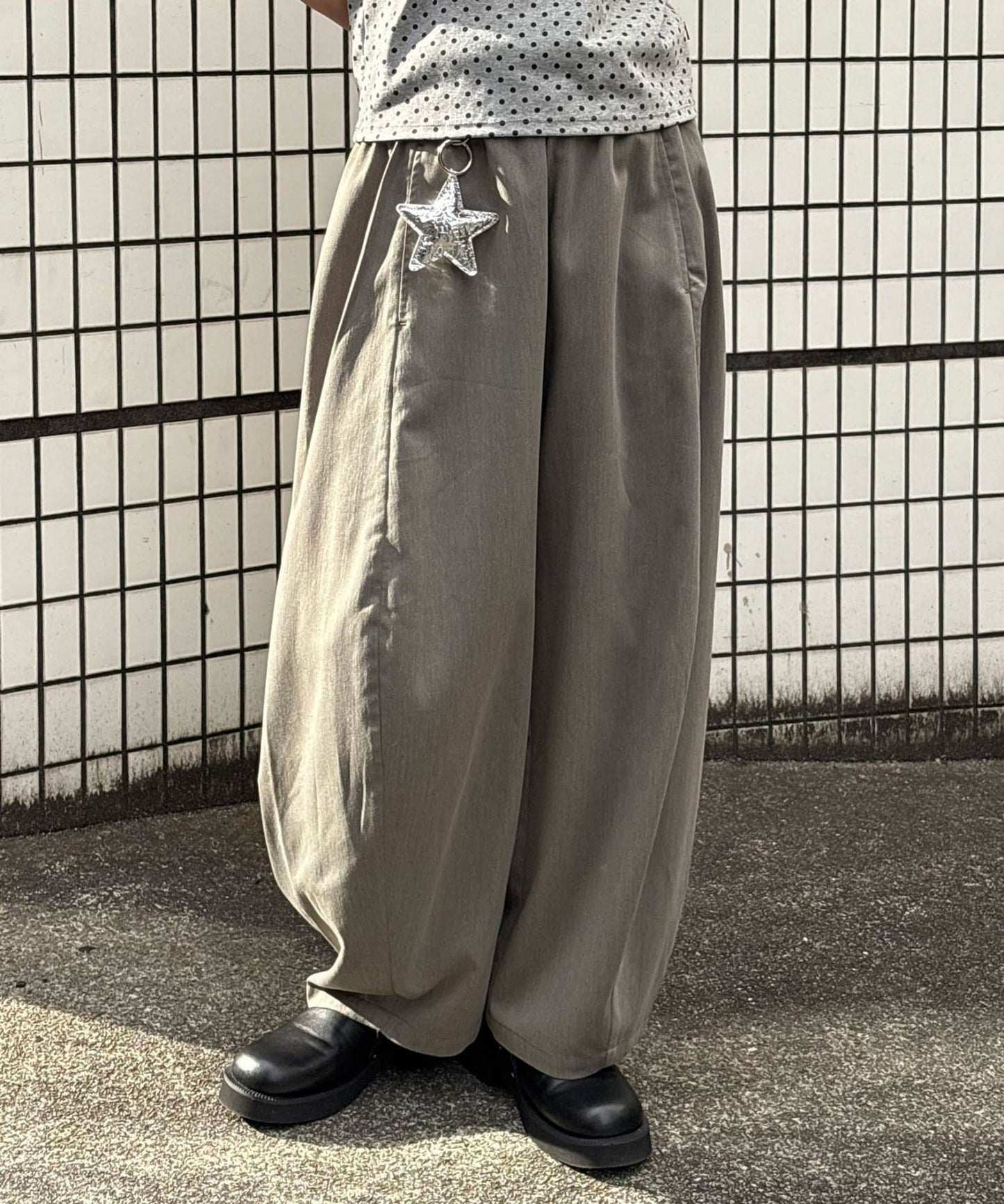 CIAOPANIC 錐形闊褲 - Image 33