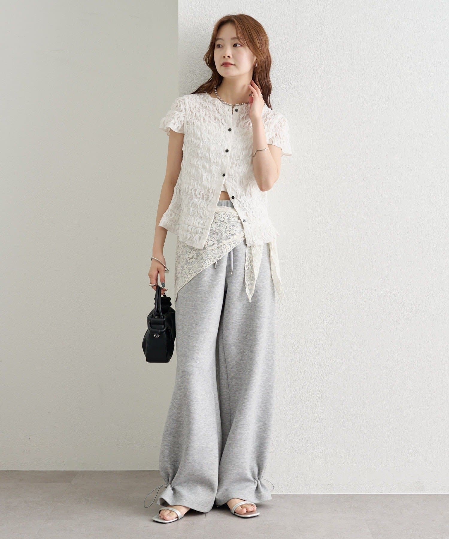 mystic Airy Shirring Blouse - Image 23