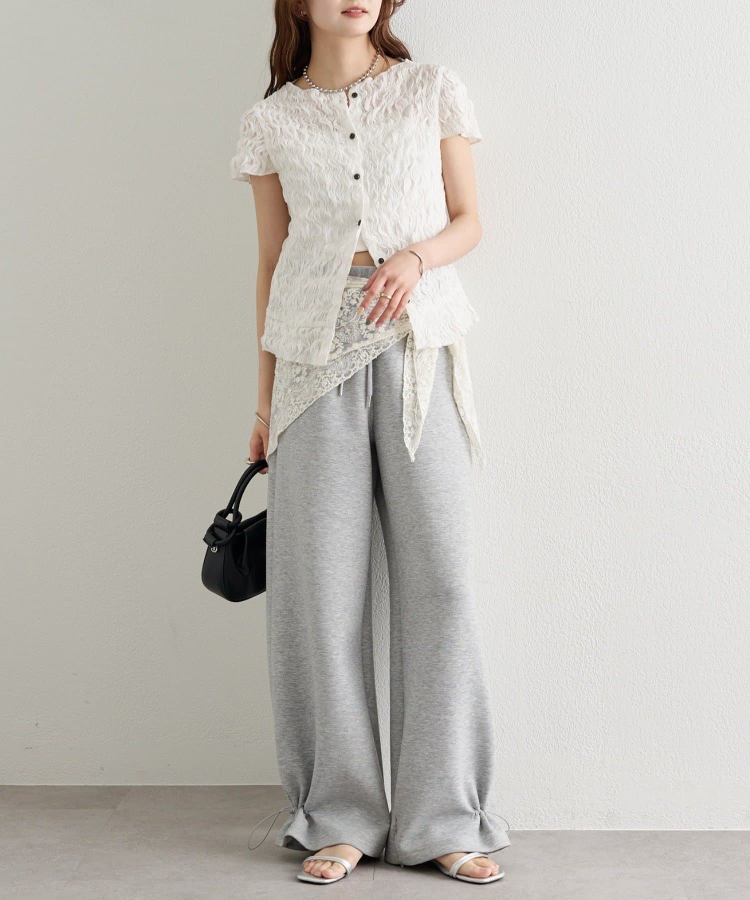 mystic Airy Shirring Blouse - Image 25