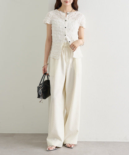 mystic Airy Shirring Blouse - Image 32