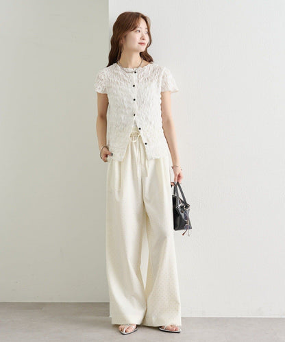 mystic Airy Shirring Blouse - Image 33