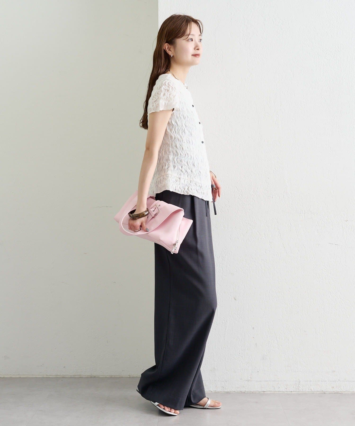 mystic Airy Shirring Blouse - Image 35