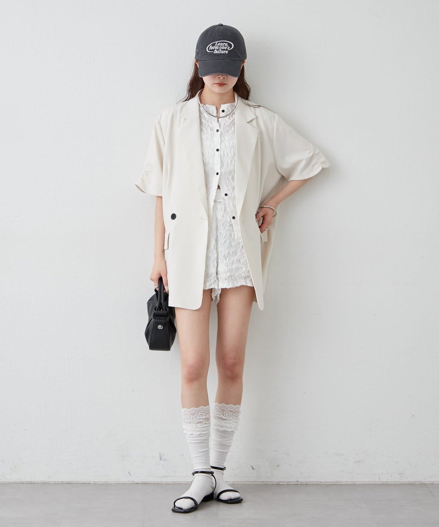 mystic Airy Shirring Blouse - Image 39