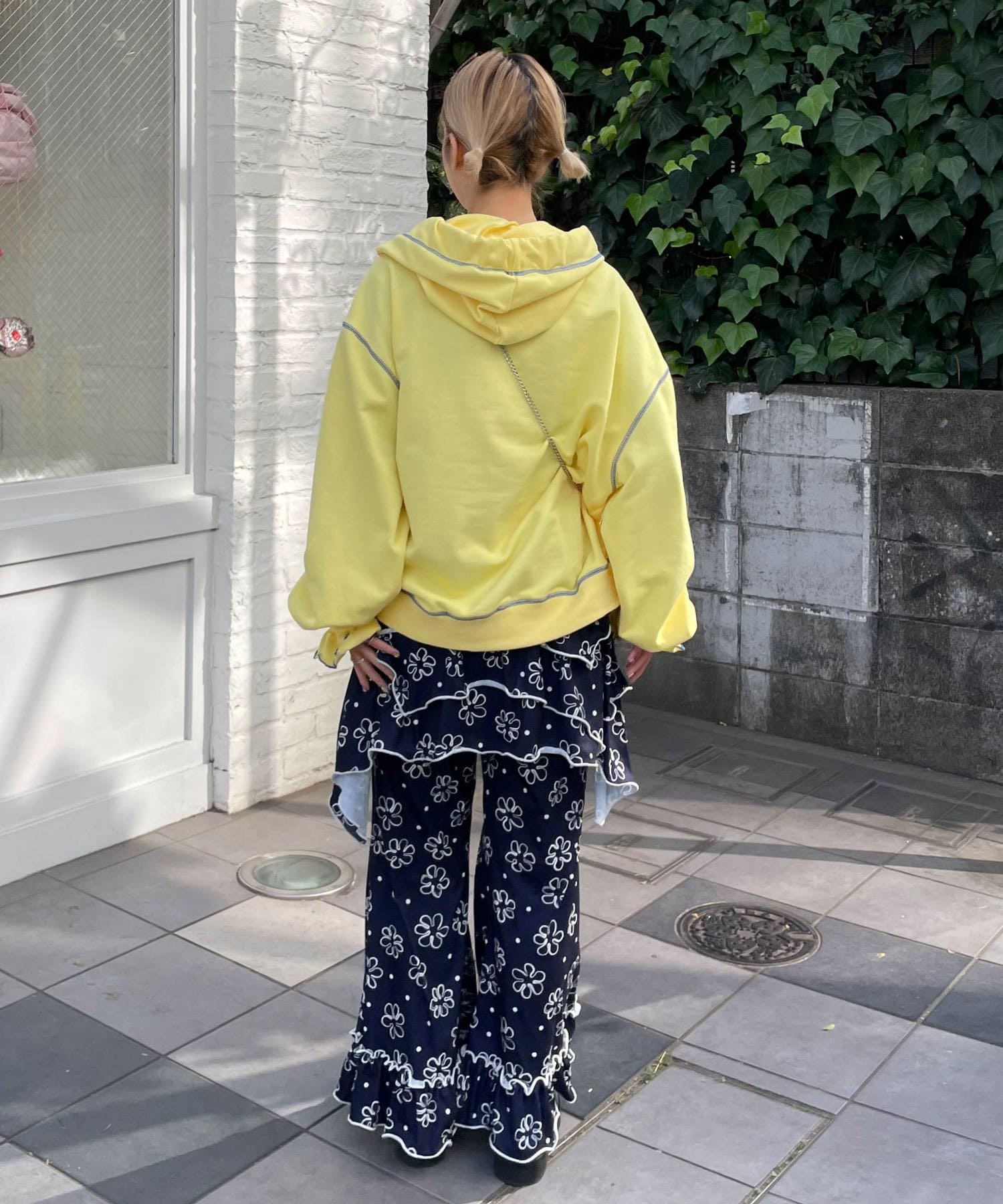 HELLO.SANFRANCISCO 不對稱半身裙+喇叭褲SET - Image 27