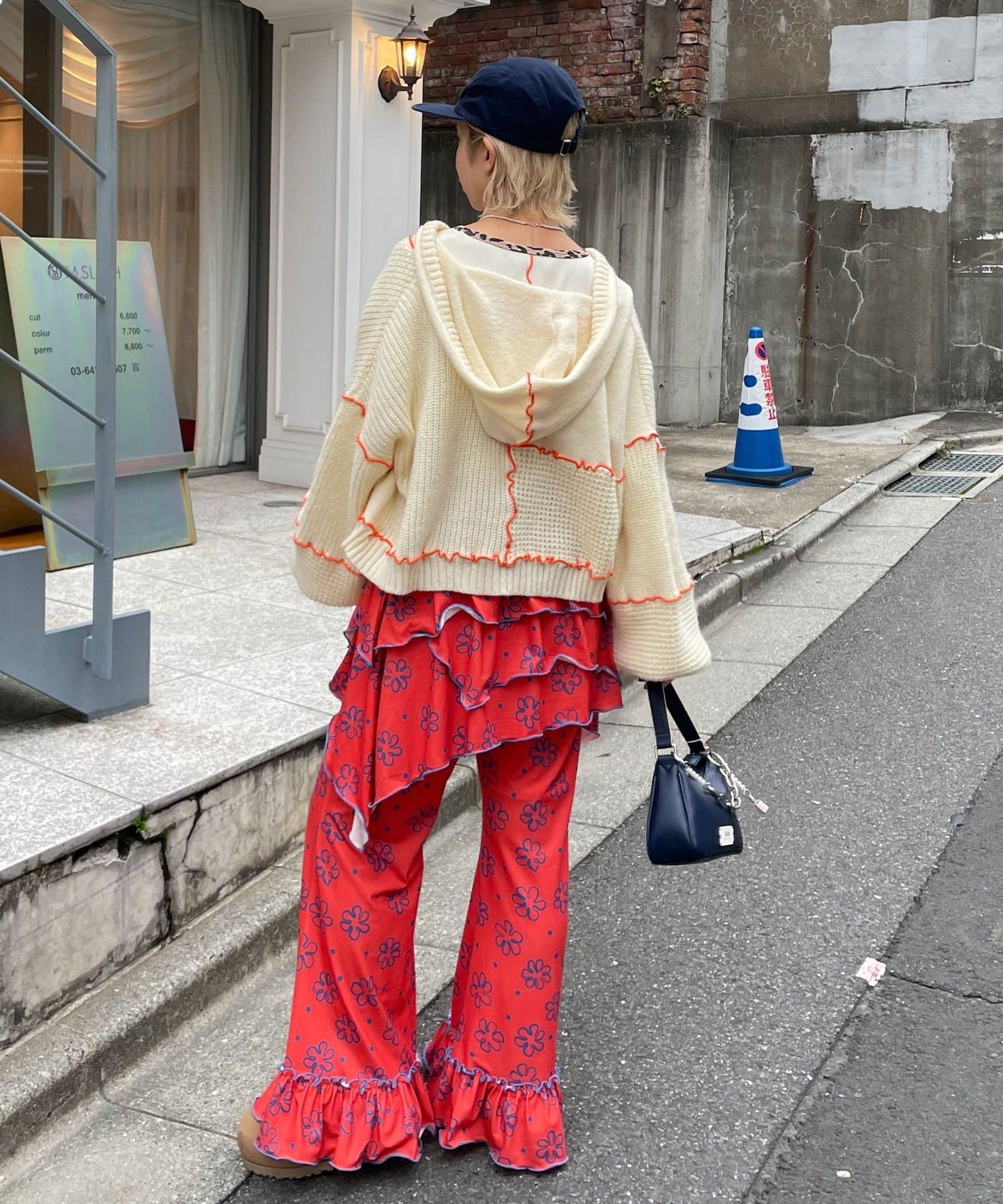 HELLO.SANFRANCISCO 不對稱半身裙+喇叭褲SET - Image 37