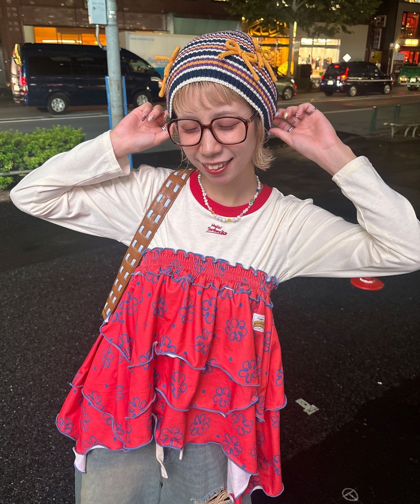 HELLO.SANFRANCISCO 不對稱半身裙+喇叭褲SET - Image 38