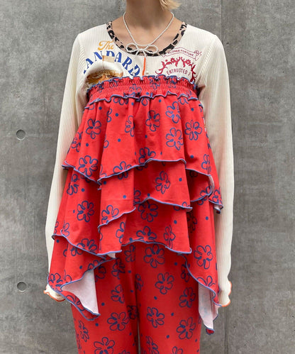 HELLO.SANFRANCISCO 不對稱半身裙+喇叭褲SET - Image 40