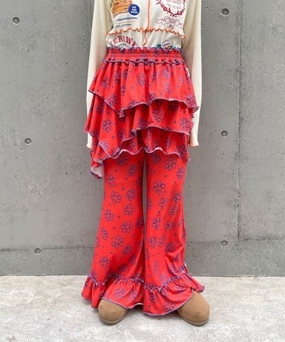 HELLO.SANFRANCISCO 不對稱半身裙+喇叭褲SET - Image 44