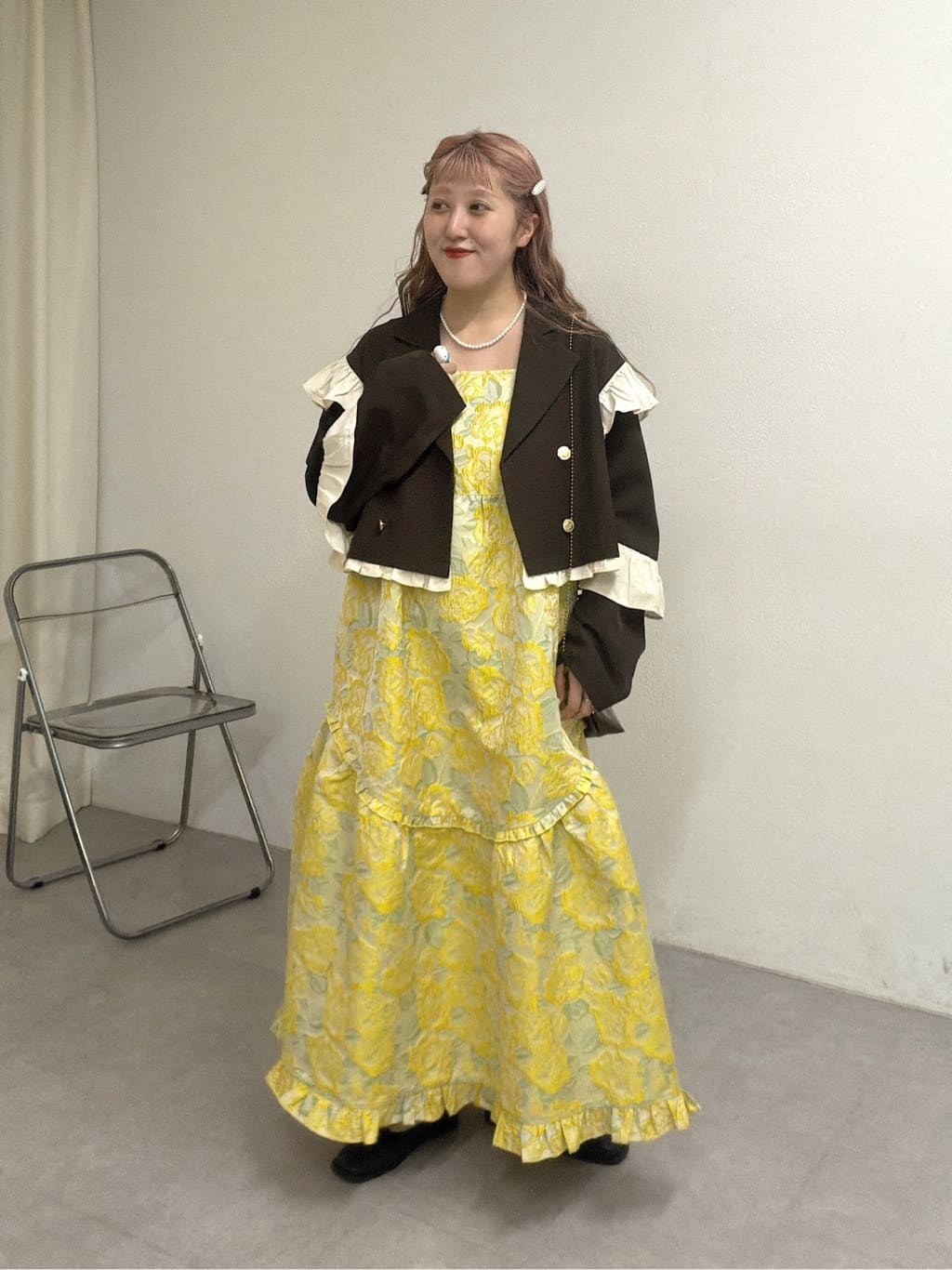 [長/短Version ]w closet Frill jacket - Image 53