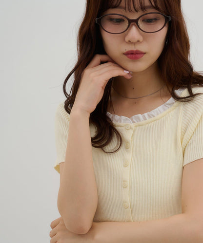 umm.By Discoat ruffled collar pullover - Image 13
