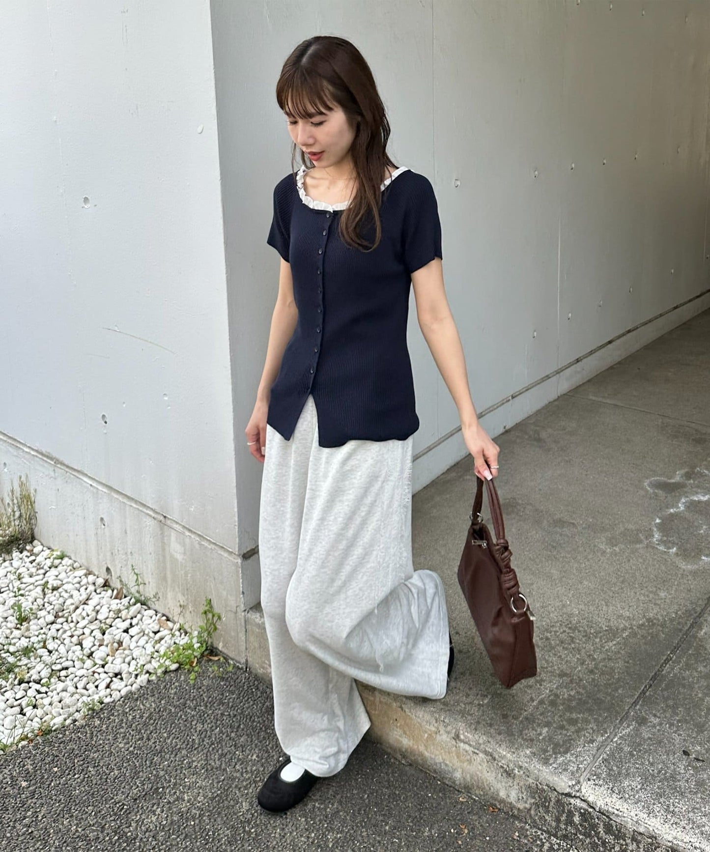 umm.By Discoat ruffled collar pullover - Image 17