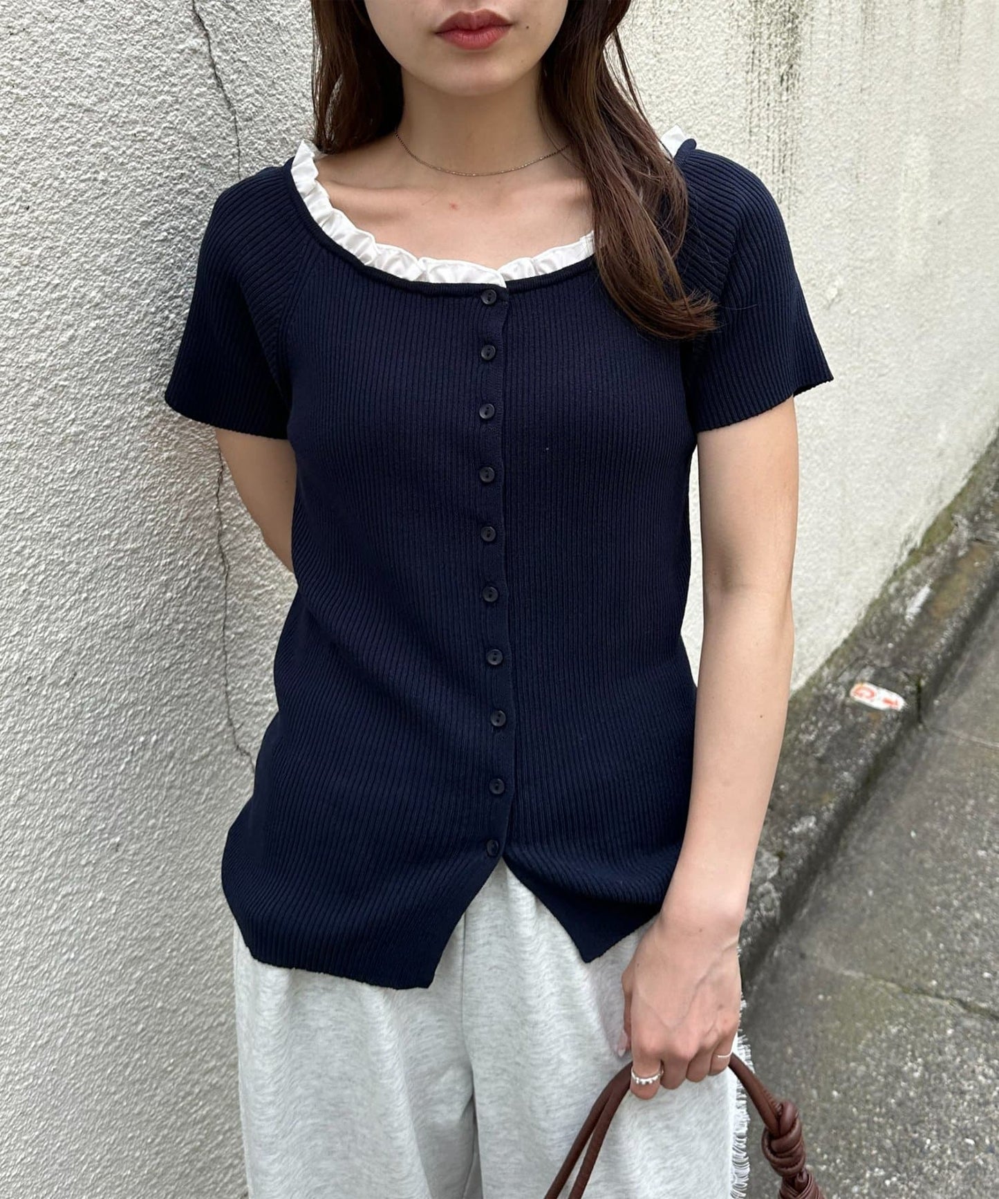 umm.By Discoat ruffled collar pullover - Image 18