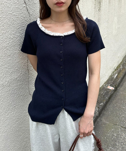 umm.By Discoat ruffled collar pullover - Image 18
