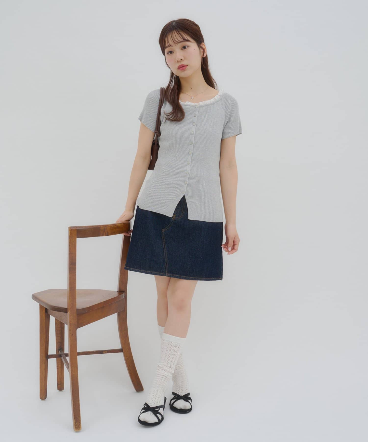 umm.By Discoat ruffled collar pullover - Image 30