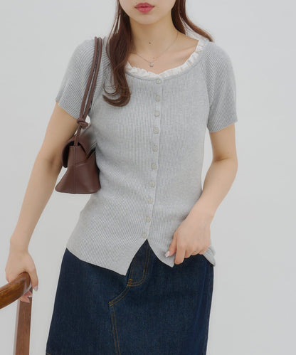 umm.By Discoat ruffled collar pullover - Image 23
